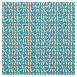 Pharmacist Fabric Teal Blue