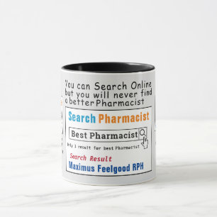 Pharmacist Funny Best Search Mug