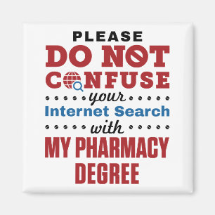 Pharmacist Funny Quote Pharmacy Degree Magnet