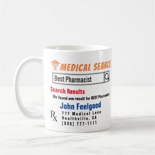 Pharmacist Funny Search Gift Mug