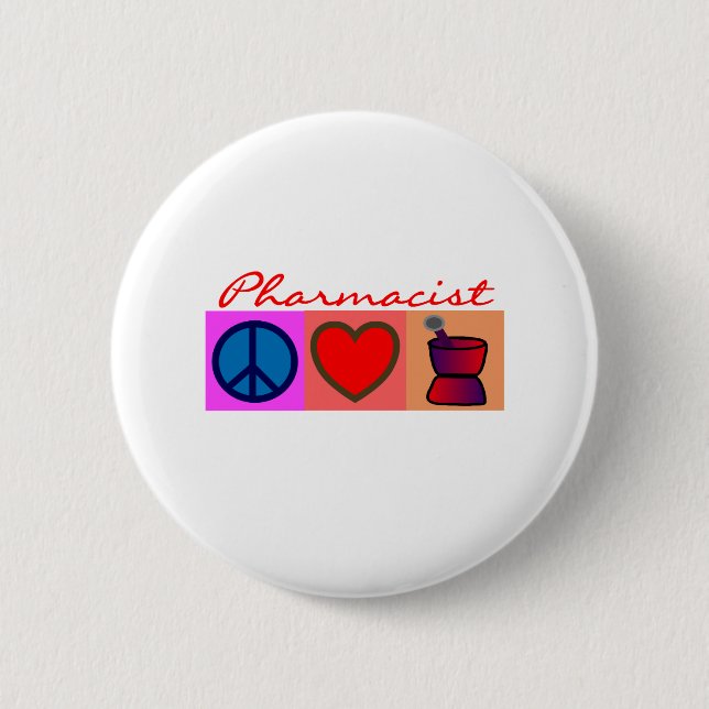 Pharmacist Gifts 6 Cm Round Badge (Front)