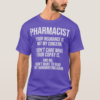 Pharmacist Gifts Pharmacy Tech Pharmacy Student T-Shirt