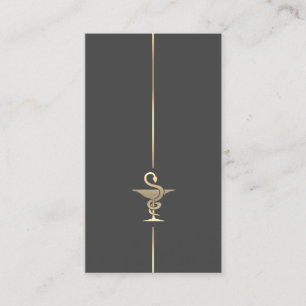 Pharmacist - Gold Bowl of Hygeia Business Card
