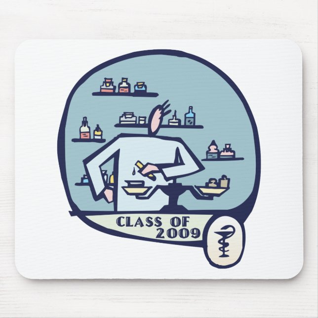 Pharmacist Graduation Gifts Mouse Mat (Front)