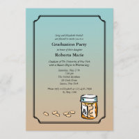 Pharmacist Graduation Invitation