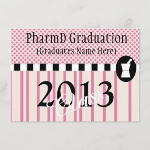 Pharmacist Graduation Invitations 2013