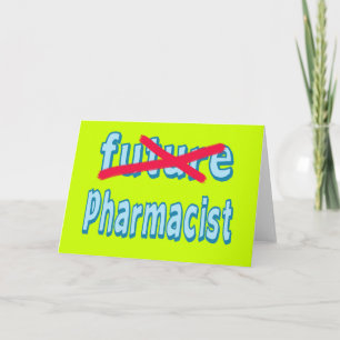 Pharmacist Graduation Products Card