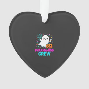Pharmacist Halloween Pharma-Boo Crew Ghost Design_ Ornament