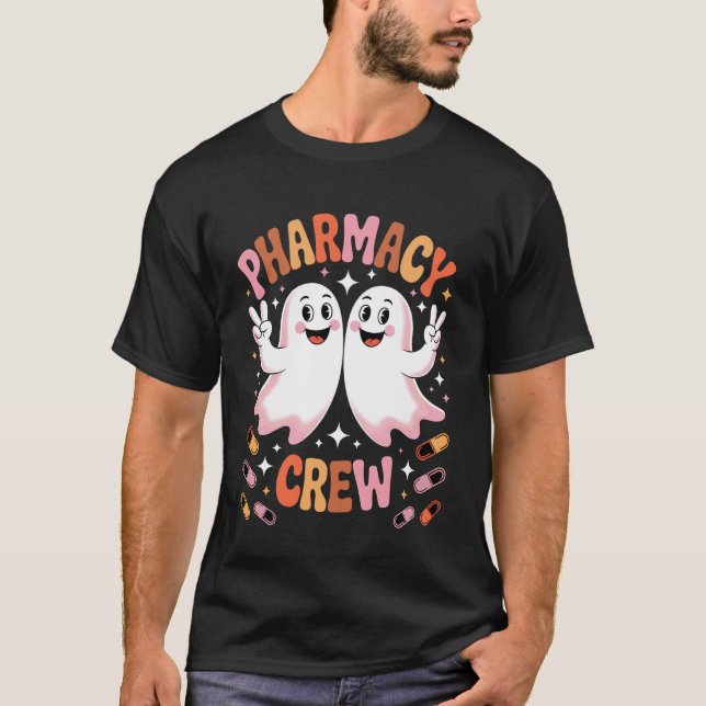 Pharmacist Halloween Pharmacy Shirts Spooky Pharma (Front)