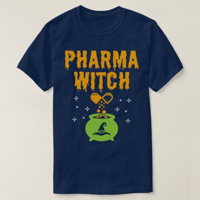 Pharmacist Halloween T-Shirt (Design Front)