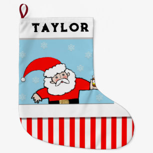 Pharmacist Holiday Gift Large Christmas Stocking