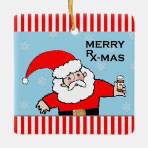 Pharmacist Holiday Gifts Ceramic Ornament