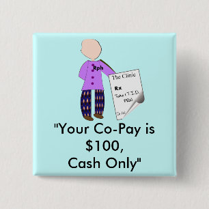 Pharmacist  Humour T-Shirts and Gifts 15 Cm Square Badge