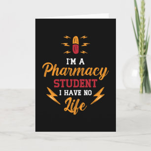 Pharmacist I'm A Pharmacy Student Tech Technician Card