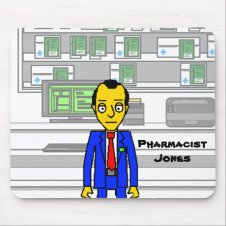 Pharmacist Jones Mousepad