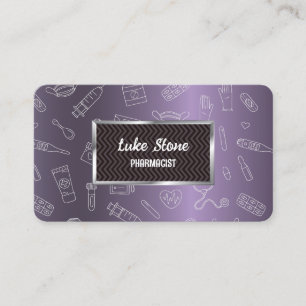Pharmacist Medical Business Card
