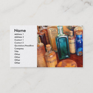 Pharmacist - Medicine Cabinet Business Card