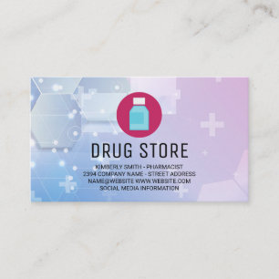 Pharmacist Medicine Pills Health Business Card