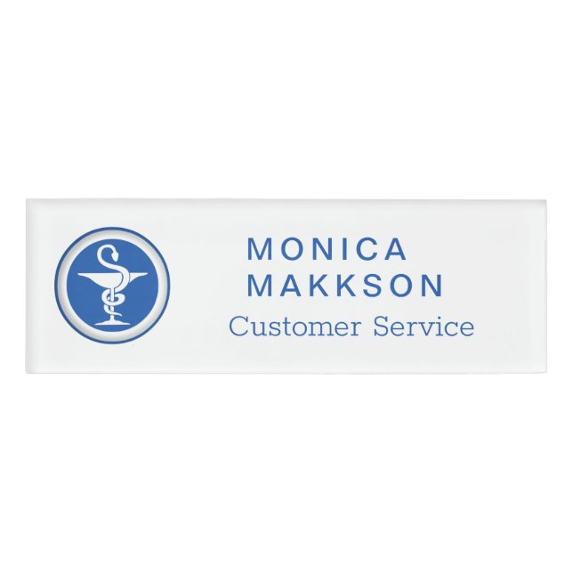 Pharmacist Name Tag (Front)
