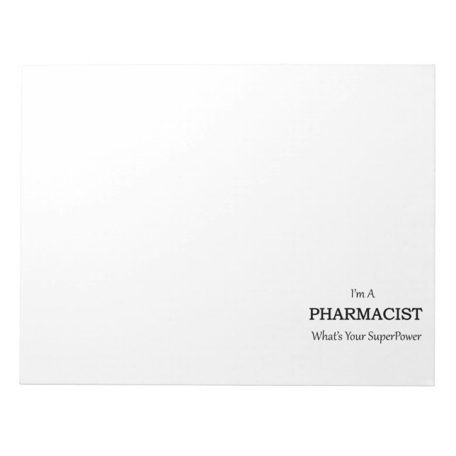 PHARMACIST NOTEPAD (Front)