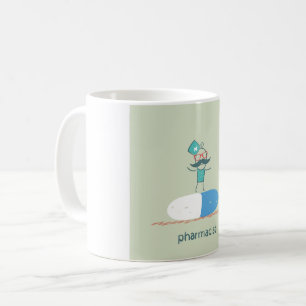 Pharmacist On A Tablet Coffee Mug