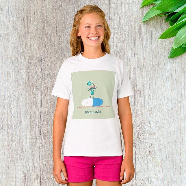 Pharmacist On A Tablet Healthcare T-Shirt (Creator Uploaded)
