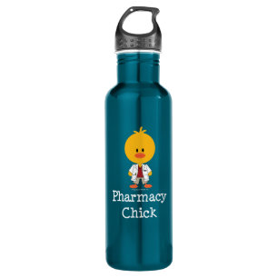 Pharmacist Pharmacy Chick 710 Ml Water Bottle