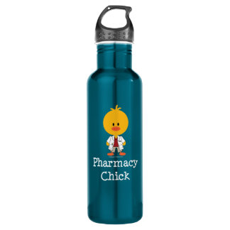 Pharmacist Pharmacy Chick 710 Ml Water Bottle