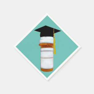 Pharmacist Pharmacy School Graduation Napkin