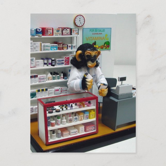 pharmacist postcard (Front)