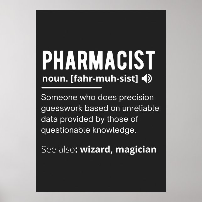 pharmacist poster (Front)