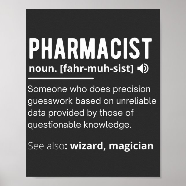 pharmacist poster (Front)