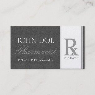 Pharmacist Prescription Compounding Pharmacy Business Card
