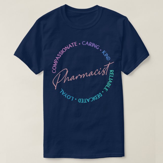 Pharmacist Qualities 1 T-Shirt (Design Front)