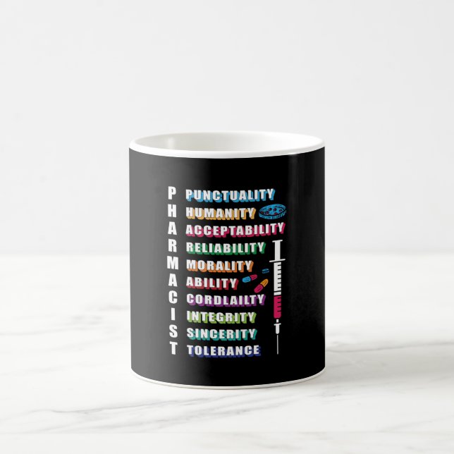 Pharmacist Quote Pharmacy Technician Pharmacists Coffee Mug (Center)