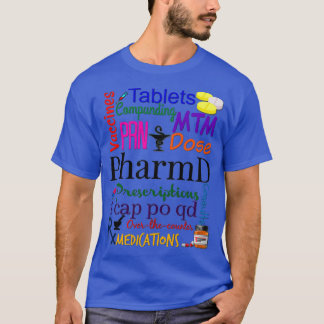 Pharmacist Subway Art T-Shirt