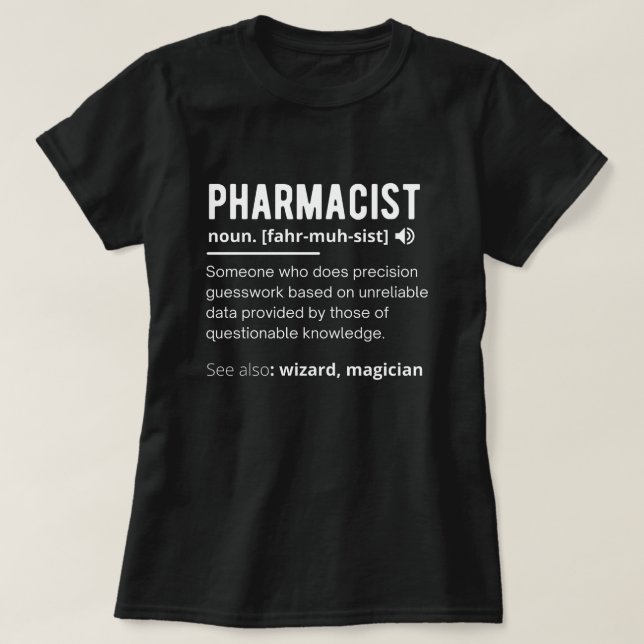 pharmacist T-Shirt (Design Front)