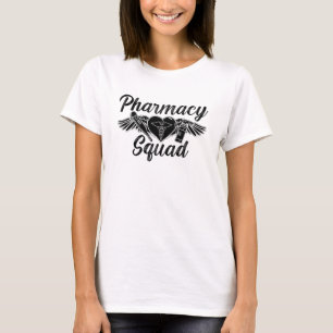 Pharmacist Technician Medicine Tech Pharmacy Squad T-Shirt