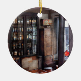 Pharmacist - Visiting the Apothecary Ceramic Tree Decoration