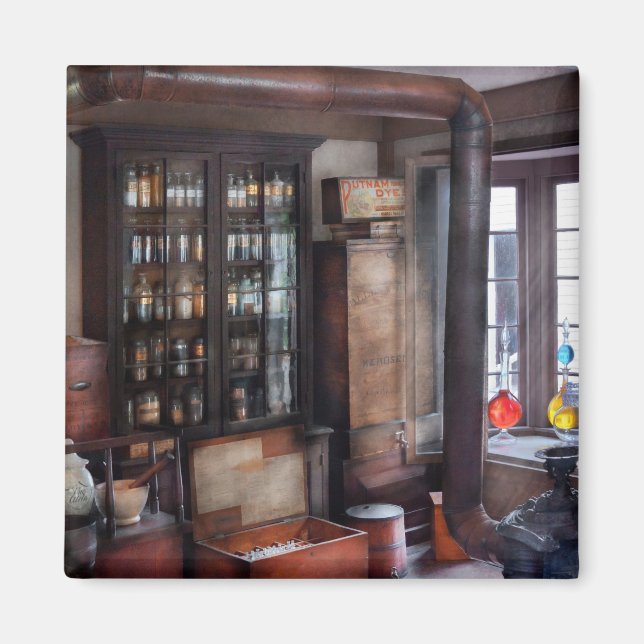 Pharmacist - Visiting the Apothecary Magnet (Front)