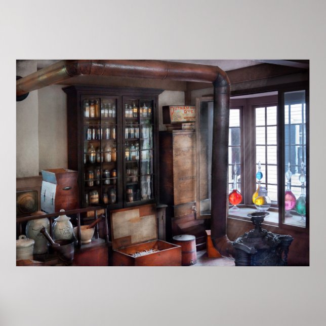 Pharmacist - Visiting the Apothecary Poster (Front)