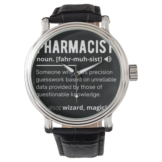 pharmacist watch (Front)