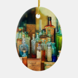 Pharmacist - Whatever ails ya - II Ceramic Tree Decoration