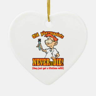 Pharmacists Ceramic Tree Decoration