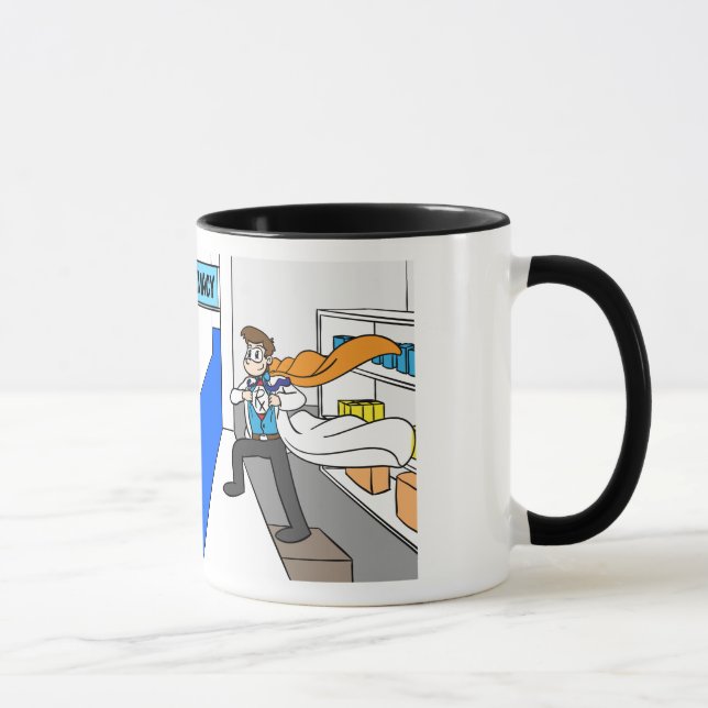 Pharmacists save lives! mug (Right)