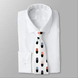 Pharmacology and Pills - Aligned on White Tie