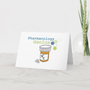 Pharmacology Genius Card