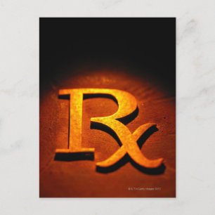 Pharmacology Symbol Postcard