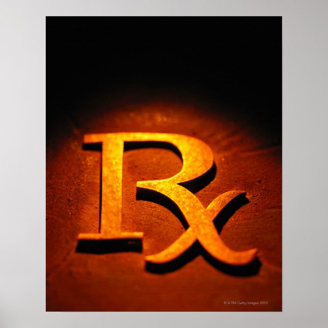 Pharmacology Symbol Poster (Front)