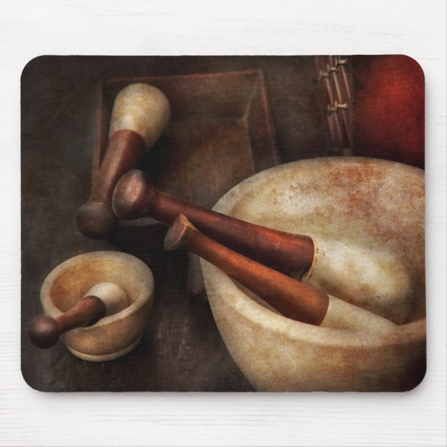 Pharmacy - Back to the grind Mouse Mat (Front)